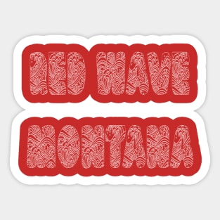 Red Wave Montana Sticker